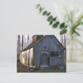 À la cabane à sucre postkarte (Stehend Vorderseite)