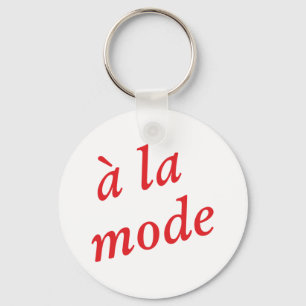 a la mode schlüsselanhänger