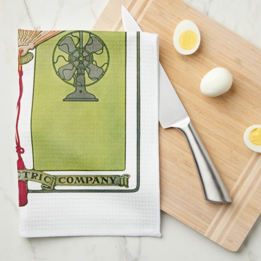 A La Place Clichy Geschirrtuch (Viertel Falte)