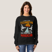 A Lab Technician Laboratory Tech Lab Week Medical  Sweatshirt (Vorne ganz)