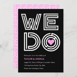 A-Labyrinth-Liebe | Wir machen Maze Heart Wedding Einladung