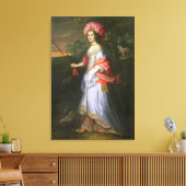 A Lady in Masquerade Costume, c.1679 Leinwanddruck (Insitu (Wohnzimmer))