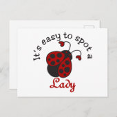 A Lady Postkarte (Vorne/Hinten)