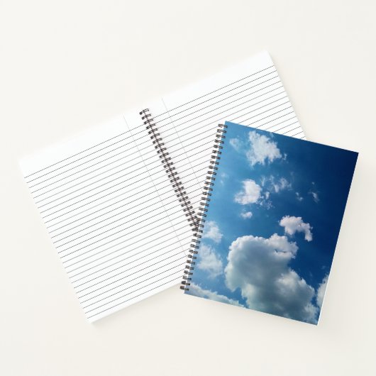 A large cloud notizblock (Innenseite)