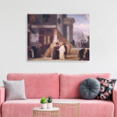 A l'Egide de Minerve Leinwanddruck (Insitu (Wohnzimmer))