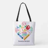 A+ Lehrerschule versorgt Tasche (Rückseite)