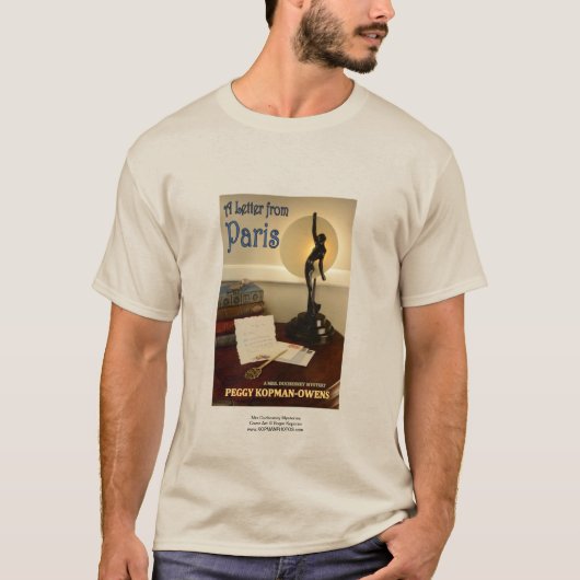 "A Letter from Paris" T-Shirt (Vorderseite)