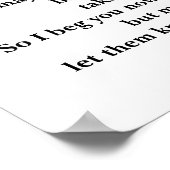 A LETTER OF FORGIVENESS POSTER (Ecke)