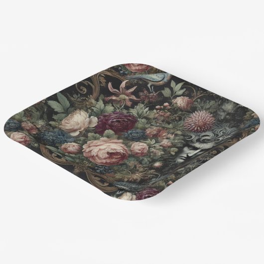 🩸 A Letter to Lunacy – Gothic Victorian Pappteller (Gewinkelt)