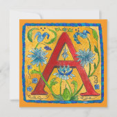 A Letter Tote Bag Einladung (Vorderseite)