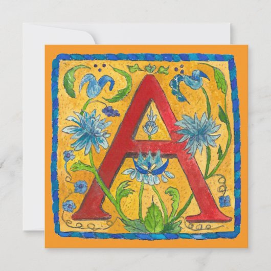 A Letter Tote Bag Einladung (Vorderseite)