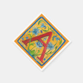 A Letter Tote Bag Serviette (Ecke)