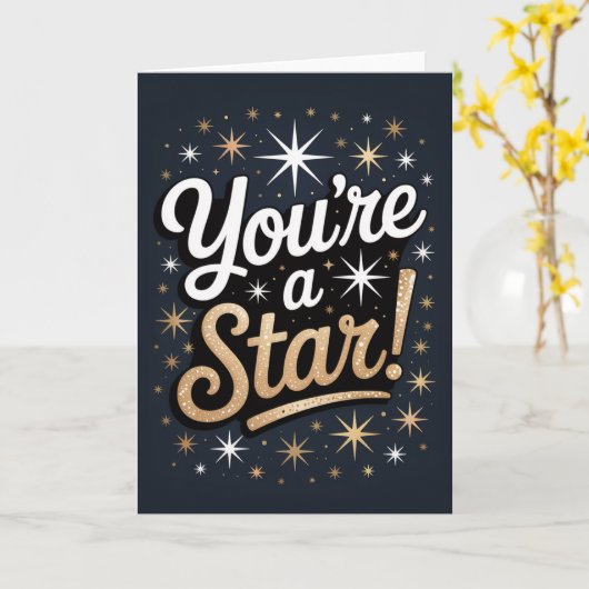 A Level Exam Congratulation Graduation  Karte (Gelbe Blume)