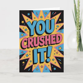 A Level Exam Congratulation Graduation  Karte