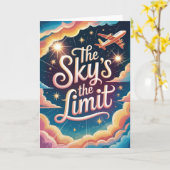 A Level Exam Congratulation Graduation Karte (Gelbe Blume)