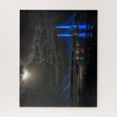 A light from above the Indian River Bridge Puzzle (Vertikal)