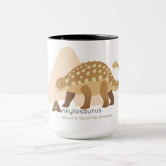 A like Ankylosaurus Tasse (Zentrum)