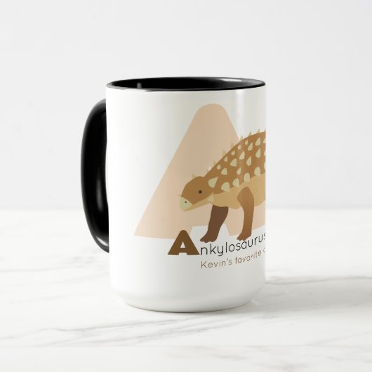 A like Ankylosaurus Tasse (Vorderseite Links)