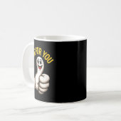 A Like For You, Funny Thumbs Up Cartoon Design For Kaffeetasse (Vorderseite Links)