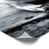 A Lil'French Bulldog Waits Poster (Ecke)