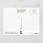 A. Lincoln zeigt Wahrheitsgehalt der Bibel Postkarte (Rückseite)