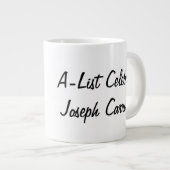 A-List Celebrity Joseph Carrillo Jumbo-Tasse (Vorderseite Rechts)