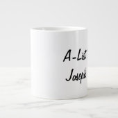 A-List Celebrity Joseph Carrillo Jumbo-Tasse (Vorderseite)