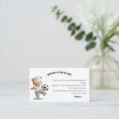 A Little All-star Baby Shower Books For Baby Begleitkarte (Stehend Vorderseite)