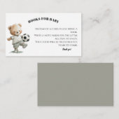 A Little All-star Baby Shower Books For Baby Begleitkarte (Vorne/Hinten)