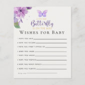 A Little Baby Butterfly is on The Way Baby shower (Vorderseite)