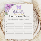 A Little Baby Butterfly is on The Way Baby shower