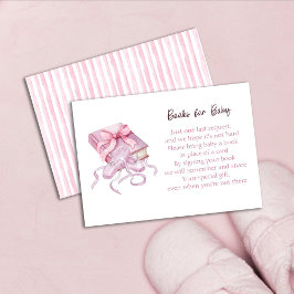 A Little Ballerina is on the Way Books for Baby Begleitkarte