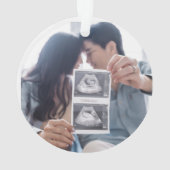 A little Bambina Acrylic Ornament (Rückseite)