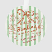 A little Bambina Acrylic Ornament (Vorderseite)