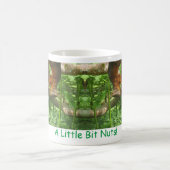 "A Little Bit Nuts", Rote Eichhörnchen auf den Kop Kaffeetasse (Mittel)