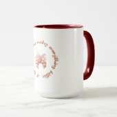 A Little Bite of Love | Cute Girly Mug Tasse (VorderseiteRechts)