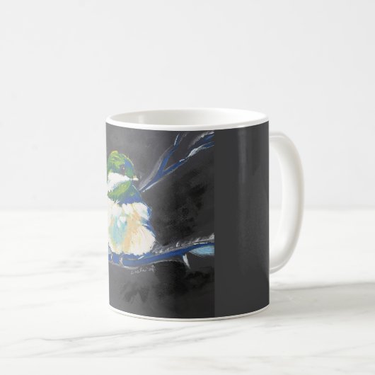 A Little Blue – Classic Mug Kaffeetasse (VorderseiteRechts)
