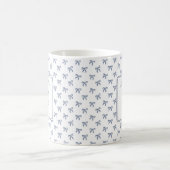 A Little Blue Jean Baby Blue Coquette Bow Kaffeetasse (Mittel)