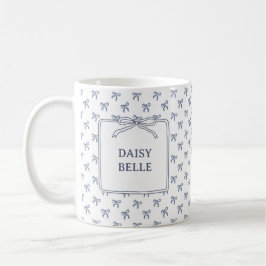 A Little Blue Jean Baby Blue Coquette Bow Kaffeetasse