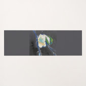 A Little Blue – Yoga Mat Yogamatte (Rückseite (Horizontal))