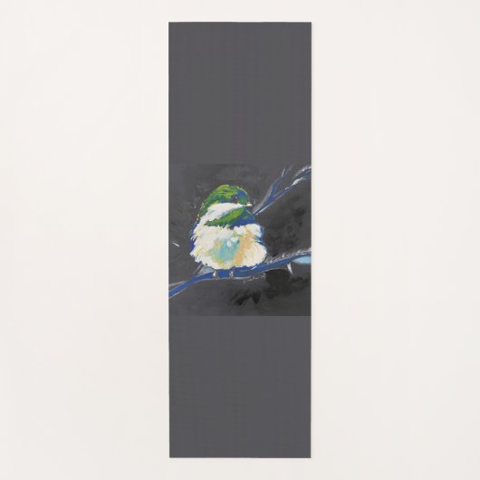 A Little Blue – Yoga Mat Yogamatte (Vorderseite)