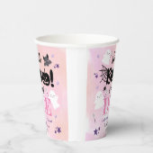 A Little Boo | Halloween Girl Baby Dusche Pappbecher (Rechts)