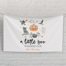 A Little Boo Is Almost Due! Baby Shower Halloween