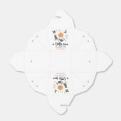 A Little Boo Is Almost Due! Baby Shower Halloween Geschenkschachtel (Ungefaltet)