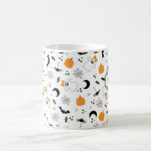 A Little Boo Is Almost Due Halloween Baby Shower Kaffeetasse (Mittel)