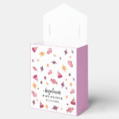 A Little Boo Pink Halloween Baby Shower Geschenkschachtel (Geöffnet)