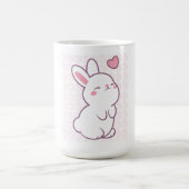 A Little Bunny Made of Feelings Kaffeetasse (Mittel)