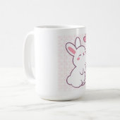 A Little Bunny Made of Feelings Kaffeetasse (Vorderseite Links)