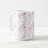 A Little Bunny Made of Feelings Kaffeetasse (Vorderseite Links)