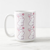 A Little Bunny Made of Feelings Kaffeetasse (Links)